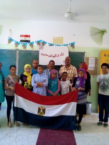 طلاب نادي المواطن مصري بمدرسة المستقبل